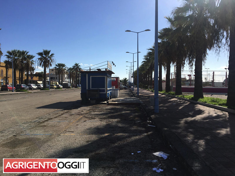 Una foto di Piazzale Caratozzolo scattata il 10 novembre del 2018